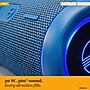 Treblab HD77 Premium Wireless Bluetooth Speaker, Waterproof, Blue (HD77BL)~#|#~5592B605-88FC-4287-A5CB883E6AB044EC_sc7