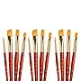 Princeton RealValue Mixed Media Synthetic Taklon Variety Brush Set, Red, 4/Set, 3 Sets/Bundle (PBXPR9123-3)~#|#~559E170F-6EB8-49C0-B6AF1027E0CB8A41_sc7