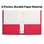 Staples 10% Recycled Smooth 2-Pocket Paper Presentation Folder with Fasteners, Assorted Colors, 10/Pack (13367-US)~#|#~55A58133-8DEC-4110-AB6A63DA611F7FA7_sc7