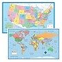 SwiftMaps USA & World Wall Map Set 24" x 36" Intermediate Educational Edition (SM EDU INT WOR USA 24L)~#|#~55B4354D-44CC-43BA-A6B3A93A47DC7D79_sc7