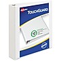 Avery TouchGuard Protection Heavy Duty 1 1/2" 3-Ring View Binders, Slant Ring, White (17142)~#|#~55D96A0F-0986-4218-BCE5EF4D34E80E39_sc7