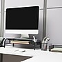 Mind Reader Monitor Stand with Paper Tray, Metal, Black (MESHMONSTA-BLK)~#|#~560CF159-C924-4D63-8E3021E5CD08AB15_sc7