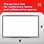 TRU RED Melamine Whiteboard | Large Dry Erase Board for Wall, White Board with Black Frame, 8ft x 4 ft~#|#~561A4AAD-2543-4226-829BB4D85F2A2442_sc7