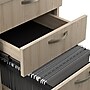Bush Business Furniture Easy Office 3 Drawer Mobile File Cabinet, Natural Elm (EOF116NE-03)~#|#~562B09B4-AB35-4CEA-AE87E4CB25DB6A46_sc7