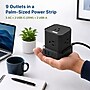 Uncaged Ergonomics Cube 5-Outlet 4-USB Port Surge Protector, 10', Black (PC-B-C)~#|#~5641A891-795B-4D6C-A84F3F34AEA050D8_sc7