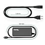 Plugable USB Type C Power Delivery 2.0 AC Adapter, Black (USBC-PS-60W)~#|#~5646ED78-5E20-48BA-8EE633F75E19BD19_sc7