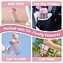bentgo Plastic Water Bottle, 15 oz., Petal Pink Glitter (BGKDWB1-PP)~#|#~564E899A-D74A-49C3-A65E7D832F76F586_sc7