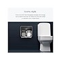 Kimberly-Clark Professional ICON Coreless 4-Roll Toilet Paper Dispenser, Black Mosaic (58723)~#|#~56582D18-D7F6-452E-BDEC3EC41E440048_sc7