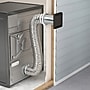 Deflect-O Supurr-Vent Louvered 4" Dryer Vent Hood Kit, 3 Pieces (SVHABLK4)~#|#~5674A373-DE50-414A-866444A11567A9D0_sc7
