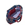 L.L.Bean Everyday Lightweight Polyester Plaid Tote Bag, Navy Stewart (1000296906)~#|#~5695BF4F-7B7B-40F2-987305BBD518A0DE_sc7