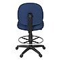 Regency Comfort Series Armless Fabric Drafting Chair with Footrest and Lumbar Support, Navy Blue (105-DK-NV)~#|#~56AA4209-04CA-4258-A9688717487DA48C_sc7