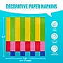 Say Hooray! Bright Vibes 6.5" Dinner Napkin, Multicolored, 64 Napkins/Pack (DTC382573NAP)~#|#~56B62626-60E0-4CF3-9AD7725C1C6F2882_sc7