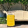 InUSA Pilot 28" Hardside Suitcase, 4-Wheeled Spinner, TSA Checkpoint Friendly, Mustard (IUPIL00L-MUS)~#|#~56C08FFC-03EA-4B40-93221DBCE151BE84_sc7