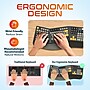 Delton E450 Ergonomic Mechanical Keyboard and Headset Bundle, Black (DKWE450WRBD1)~#|#~56C3026B-20D2-4A3B-B062CAE727C09A92_sc7