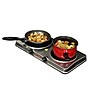 MegaChef 1700-Watt Dual Size Infrared Cooktop, Silver (934103787M)~#|#~56C9916F-8B7E-4E1F-B67D4EFFC390C2A8_sc7