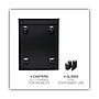 Alera 2-Drawer Mobile Pedestal File Cabinet with Recessed Pulls, Black, Legal (PA542820BL)~#|#~56D36839-8D8B-4F7A-9BC1195CE7144640_sc7