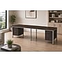 Boss Office Products Simple System 132"W 2-Person Workstation Desk Bundle, Driftwood, 2/Set (SGSD006-102)~#|#~56D9B5FA-E7DA-4079-B182101326D2EB99_sc7