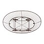Storied Home 1-Section Rolling Laundry Basket, Metal, Bronze (EC0219)~#|#~56EFE4D0-8F7D-4665-9DD928A53A49E024_sc7
