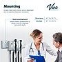 Viva Comfort Integrated Diagnostic Wall System w/Ophthalmoscope, Otoscope, Thermometer, Sphygmomanometer, Specula Dispenser~#|#~57099E61-96C0-4DDC-9EF9E9509B85F165_sc7