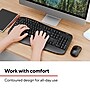 Staples TECH Wireless Keyboard and Mouse Combo, Quiet Typing, Optical Mouse, Black~#|#~570A093C-EE82-4512-87276705F2AFC3E1_sc7