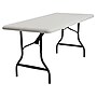 ICEBERG IndestrucTable 30" x 96" Plastic Folding Table, Platinum Granite (65233)~#|#~5712E4BA-C169-4662-AEF8961D632420CA_sc7
