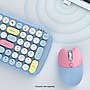 SaharaCase Wireless Ergonomic Keyboard and Laser Mouse Combo, Blue (KB17)~#|#~571407C8-5710-47C0-AF106D3072BB77EE_sc7