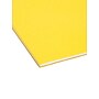 Smead Interior File Folder, 1/3-Cut Tab, Letter Size, Yellow, 100/Box (10271)~#|#~571D4CA3-CA63-4C8C-943B708378DC9E7A_sc7
