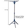 Household Essentials Indoor Tripod Clothes Drying Rack for Hanging Laundry, Blue (HH5009-1)~#|#~57241BEA-DEDC-4081-A04B0EB8EB683381_sc7