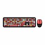 SaharaCase Wireless Ergonomic Keyboard and Laser Mouse Combo, Black/Red (KB2)~#|#~573074BE-363F-4208-A388C87CE6F80F85_sc7