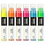 Liquitex Professional Acrylic Paint Marker, Wide Chisel Nib, 15 mm, Fluorescent Colors, 6/Pack (LIQ4690005)~#|#~573A0D4F-5132-4963-B0EAD84FB9E23747_sc7