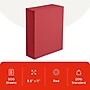 Staples Brights Multipurpose Colored Paper, 20 lbs., 8.5" x 11", Red, 500/Ream (25208)~#|#~5763F429-C786-40DD-A56D2FE6FA41C01E_sc7