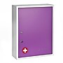 Viva Comfort Dual Lock Surface-Mount Medicine Medical Cabinet, 1.1 cu. ft., Purple (ADI999-04-PUR-MK)~#|#~5796B569-D261-4E25-ABD12FFF454343F1_sc7