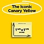 Post-it Notes, 1 3/8" x 1 7/8", Canary Collection, 100 Sheet/Pad, 12 Pads/Pack (653-YW)~#|#~57A04D3E-3D8D-40B5-BB18CC77A19C2E9C_sc7