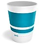 Perk™ Insulated Double Wall Paper Hot Cup, 12 oz., White/Blue, 480/Carton (PK59483CT)~#|#~57B249BA-0A04-47C6-B7CF94CEDBC2256C_sc7