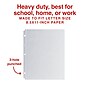 Staples Heavyweight Sheet Protector, 8.5" x 11", Clear, 25/Pack (76001)~#|#~57B8C433-3ACE-4CB8-93051C9FE202897A_sc7