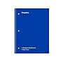 Staples 1-Subject Notebook, 8" x 10.5", College Ruled, 70 Sheets, Blue (ST27500C)~#|#~57DD0AD8-50DF-4ACF-B403E19074AAB8E7_sc7