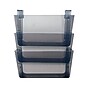 TRU RED Unbreakable 3‑Pocket Plastic Letter Wall File, Smoke – Durable Wall‑Mounted Organizer for Mail, Documents & Daily Filing~#|#~580094E2-32A6-429F-82FAE585F107EC5F_sc7