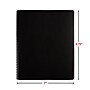 Staples 7" x 8.75" Undated Daily Planner, Black (ST60461-24)~#|#~580FF597-76B9-4A98-B7F5FCCC9330F6E7_sc7