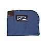 CONTROLTEK Canvas Bank Deposit Bag, 1 Compartment, Blue (530312)~#|#~5813427A-5397-4309-9759C363C8D081BE_sc7