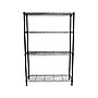 Whalen 4-Shelf Wire Unit, 36"W, Black (WS143654-4B)~#|#~582C6941-132D-437B-95A012530A73A5BD_sc7