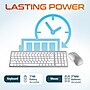 Delton N36 Wireless Keyboard and Optical Mouse Combo, White (DKMN36-WW)~#|#~583A7101-7FCD-4E89-80A8A29EFDF90E33_sc7