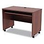 Alera Valencia Series Mobile Workstation Desk, Medium Cherry (ALEVA204224MC)~#|#~58415F75-2882-44BE-AEE35950252DB25D_sc7