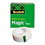 Scotch Magic Invisible Clear Tape Refill, 0.75" x 27 yds., 1" Core (810-1K)~#|#~5843EFAA-96E6-4EF0-B245FBFFC6F79E61_sc7