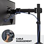 Fellowes Reflex Single Adjustable Arm, Up to 32" Monitor, Black (8502501)~#|#~5861CEC9-18A8-44D6-A88A8FBD52157ABF_sc7