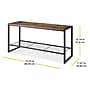 Whitmor Metal Bench, Brown (6764-9965-SIOC)~#|#~5868EB3F-E492-47B9-83FBE051645F7326_sc7