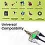 GoGreen Power 25' Indoor/Outdoor Extension Cord, 3-Outlet, 14 AWG, Orange (GG-15125)~#|#~588673CC-ED88-4FEC-B6FBDF44D03ED98B_sc7