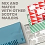 Scotch Designer Self-Sealing Bubble Mailers, 10.5" x 15", #5, Blue, 4/Pack (8915DB-5-4)   ~#|#~589212D6-20F9-4E60-85C0D4CCEC7CF6AD_sc7