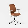 Branch Daily Chair Ergonomic Vegan Leather Swivel Task Chair, Dune/White (11-11-00-58)~#|#~5892AC5C-F631-4FA5-9547CE8DF81F5F5A_sc7
