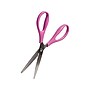 U Brands U-Eco 9.45" Stainless Steel Scissors, Blunt Tip, Assorted Colors, 3/Pack (6607U01-24)~#|#~58B6544A-A5BC-48EF-A0A6F05856F671F2_sc7