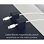 Function101 Desk Mat Pro + 2 Magnetic Cable Block Managers, 31" x 16", Navy (F101-DMPN2)~#|#~58BA8668-D0FF-4C3E-868BF811FCEF65BF_sc7